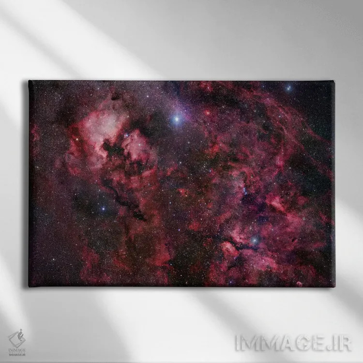 تابلو دکوراتیو موزاییک ماکیان I اثر رابرت گندلر - نمای روبهرو روی دیوار