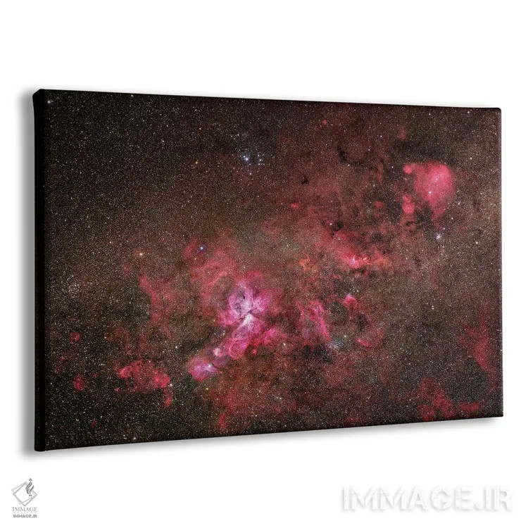 تابلو دکوراتیو سحابی اتا کارینائی I اثر رابرت گندلر - نمای پرسپکتیو محصول