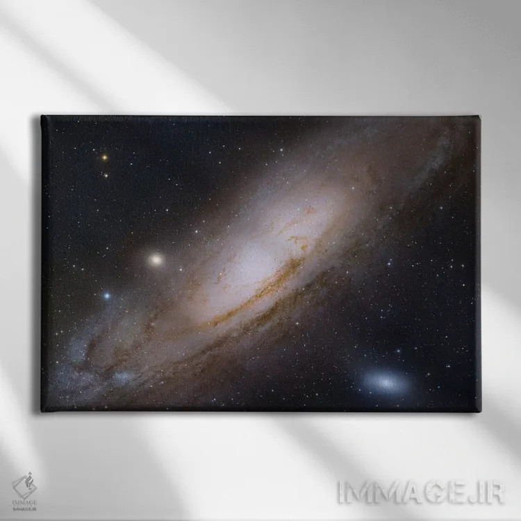 تابلو دکوراتیو Andromeda Galaxy IV,M31، کهکشان آندرومدا IV اثر رابرت گندلر - نمای روبهرو روی دیوار