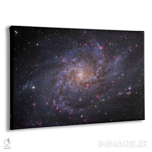 تابلو دکوراتیو ام۳۳، کهکشان مثلثی اثر رابرت گندلر - نمای پرسپکتیو محصول