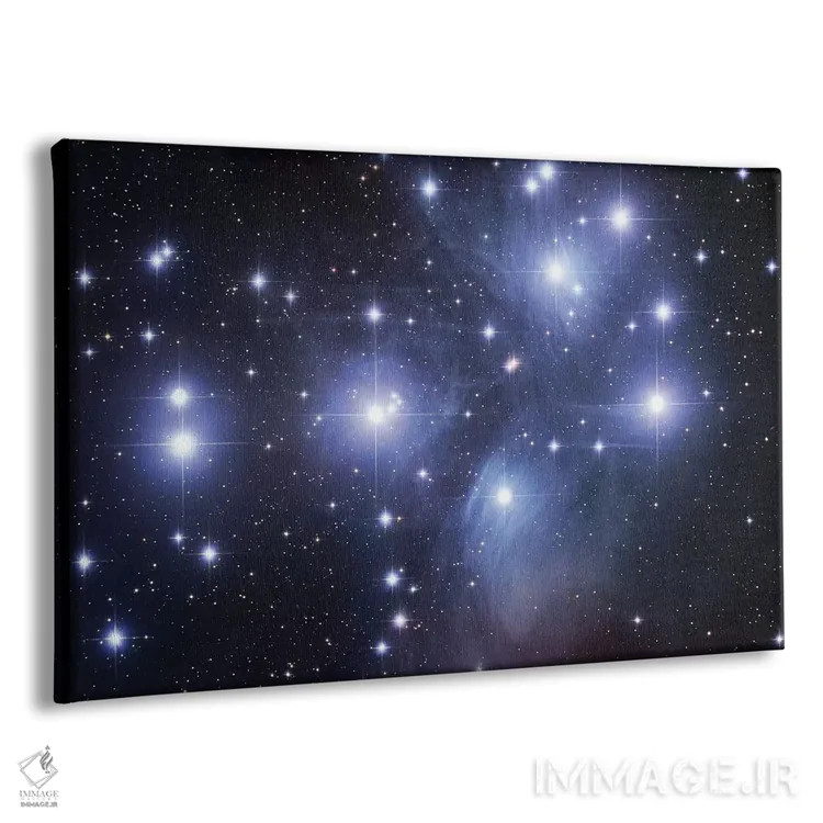 تابلو دکوراتیو ام۴۵، خوشه پروین اثر رابرت گندلر - نمای پرسپکتیو محصول