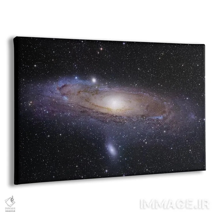 تابلو دکوراتیو Andromeda Galaxy Mosaic I,M31، موزاییک کهکشان آندرومدا I اثر رابرت گندلر - نمای پرسپکتیو محصول