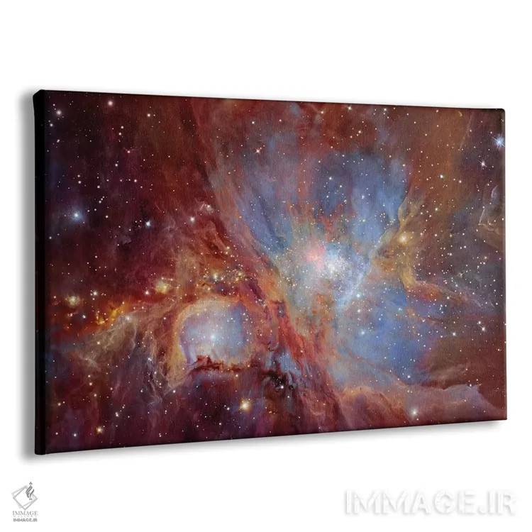 تابلو دکوراتیو سحابی شکارچی اثر رابرت گندلر - نمای پرسپکتیو محصول