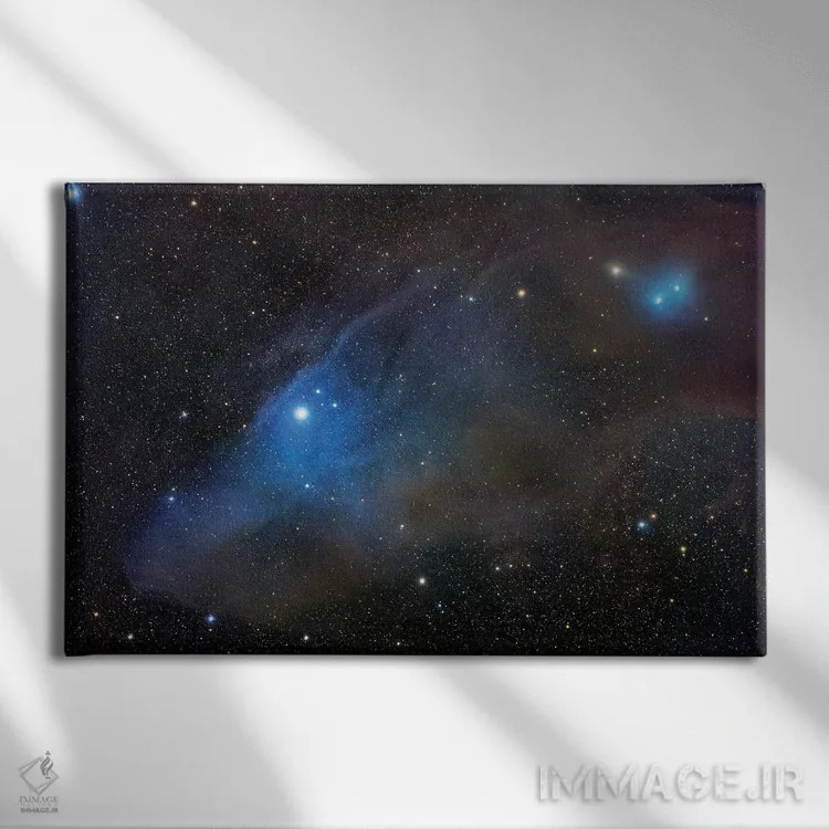 تابلو دکوراتیو مجموعه بازتابی در عقرب دوم اثر رابرت گندلر - نمای روبهرو روی دیوار