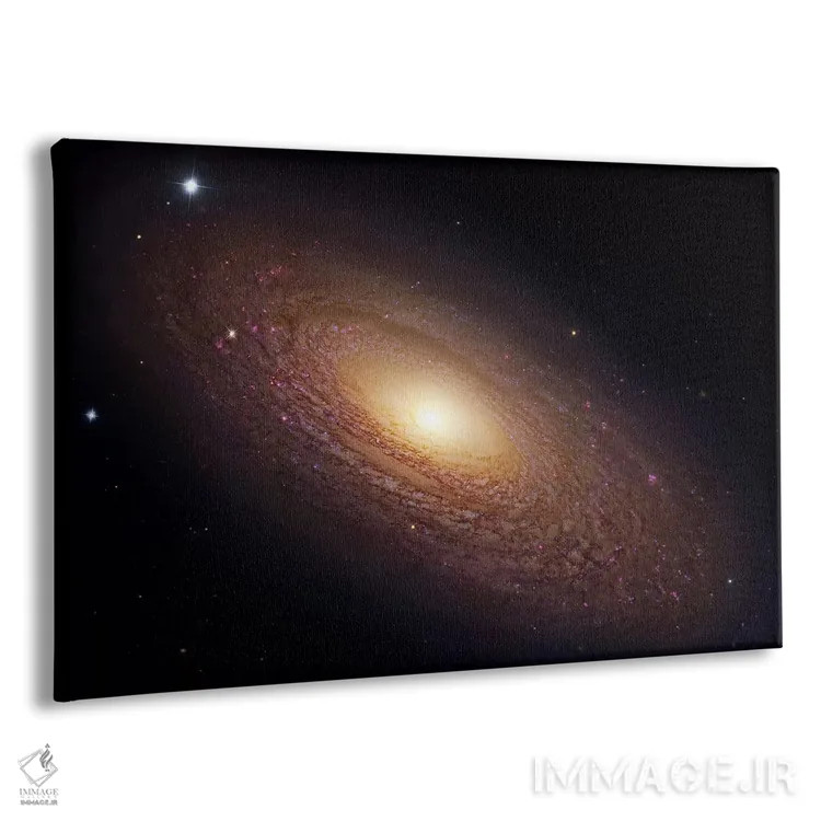 تابلو دکوراتیو کهکشان مارپیچی در خرس بزرگ اثر رابرت گندلر - نمای پرسپکتیو محصول