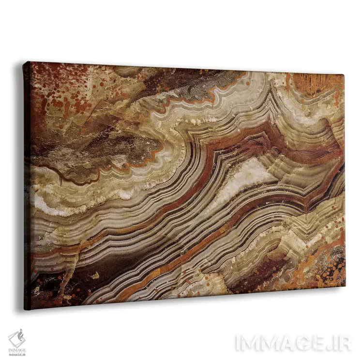 تابلو دکوراتیو قناری براق شده اثر فایو بای فایو کالکتیو - نمای پرسپکتیو محصول