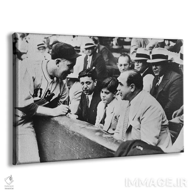 تابلو دکوراتیو آل کاپون - نمای پرسپکتیو محصول