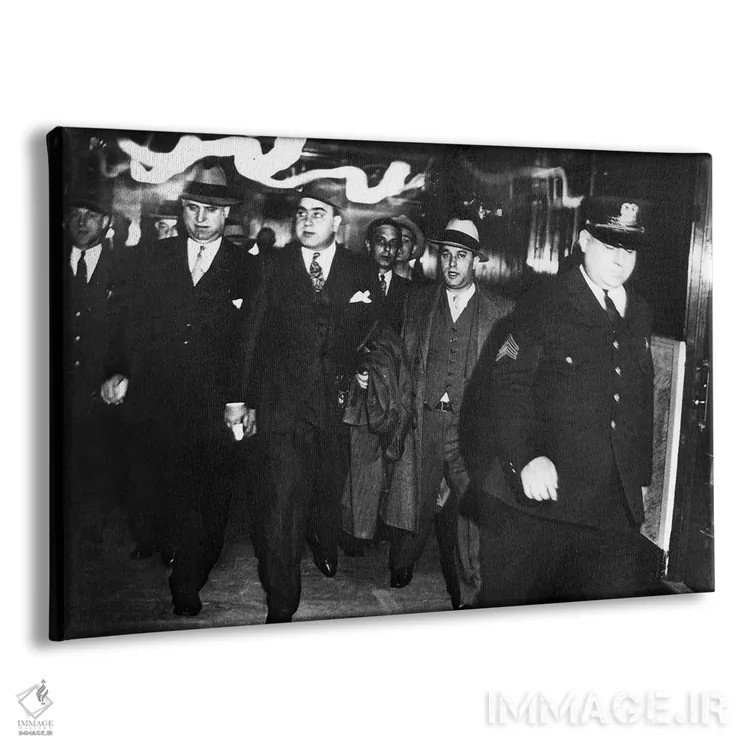 تابلو دکوراتیو آلفونس کاپون - نمای پرسپکتیو محصول