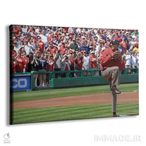 تابلو دکوراتیو باراک اوباما - نمای پرسپکتیو محصول