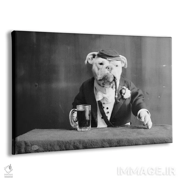 تابلو دکوراتیو C1905,بولداگ، حدود ۱۹۰۵ - نمای پرسپکتیو محصول