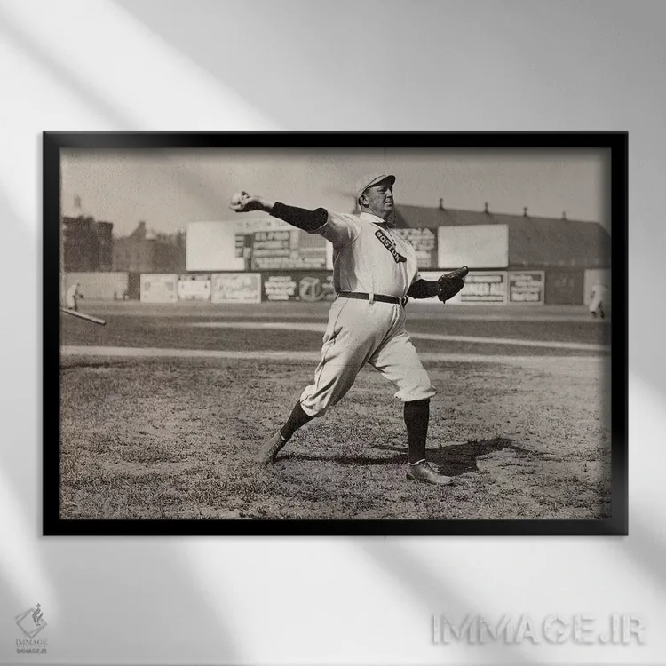 تابلو دکوراتیو سای یونگ - نمای قابدار مشکی