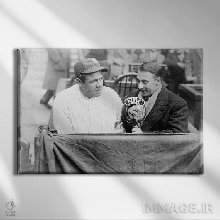 تابلو دکوراتیو جرج اچ. روث - نمای روبهرو روی دیوار