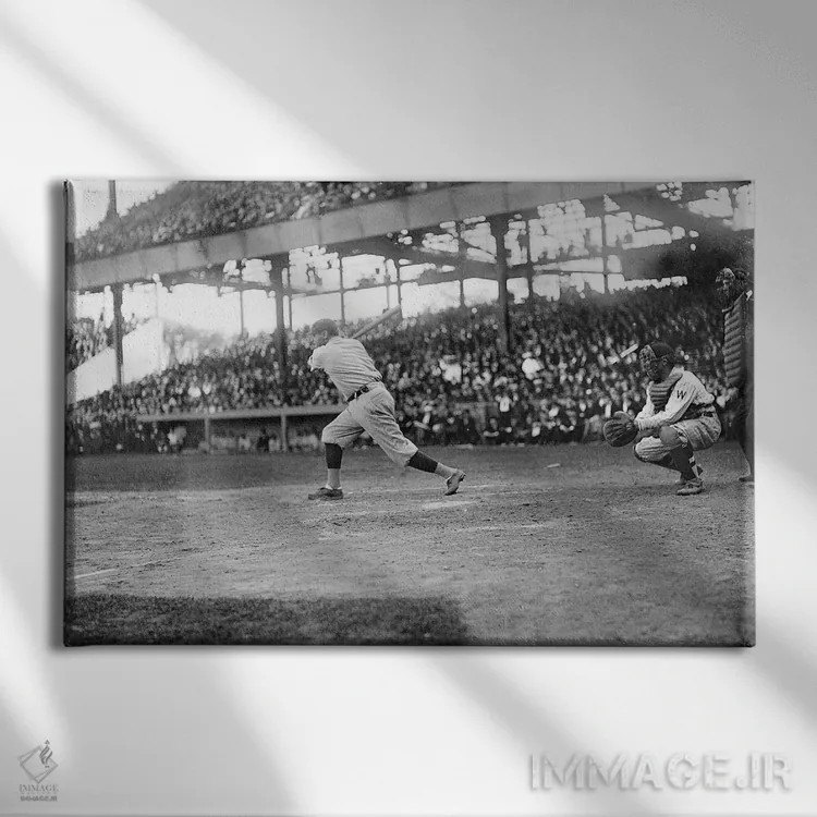 تابلو دکوراتیو جرج اچ. روث - نمای روبهرو روی دیوار