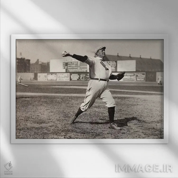 تابلو دکوراتیو سای یونگ - نمای قابدار سفید