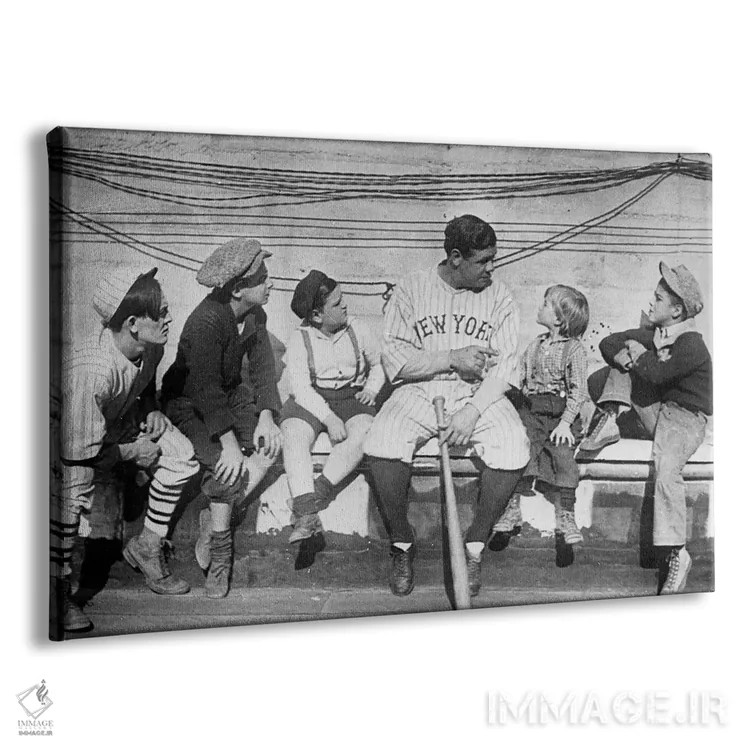 تابلو دکوراتیو جرج اچ. روث - نمای پرسپکتیو محصول