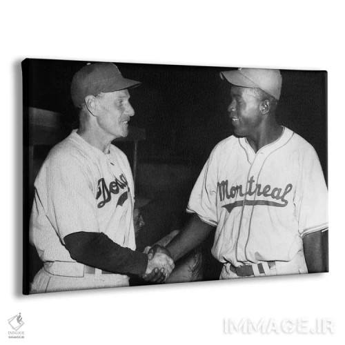 تابلو دکوراتیو جکی رابینسون - نمای پرسپکتیو محصول