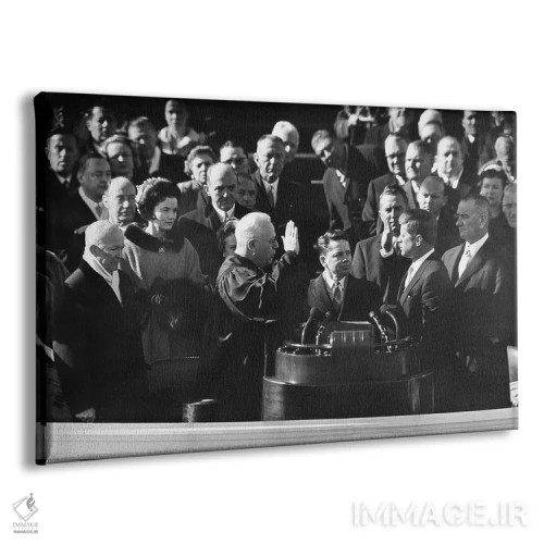 تابلو دکوراتیو جان اف کندی - نمای پرسپکتیو محصول