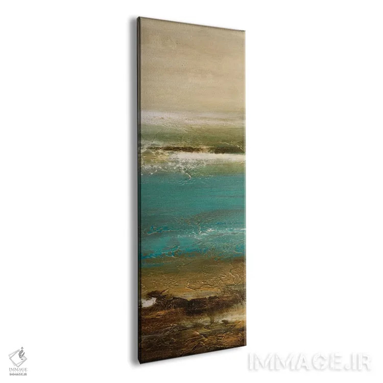 تابلو دکوراتیو لالایی تزیین شده شماره ۲ اثر لیلا براما - نمای پرسپکتیو محصول