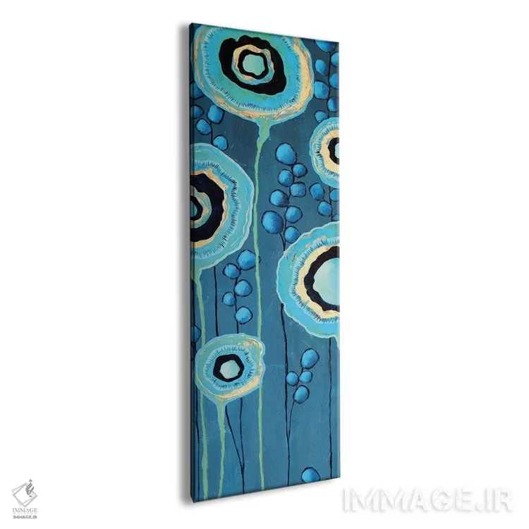 تابلو مدرن گل های ژئود اثر لیزا فرانسیس جاد - نمای پرسپکتیو محصول