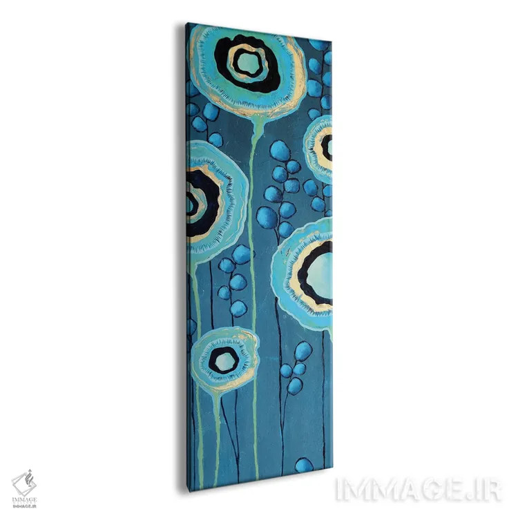 تابلو مدرن گل های ژئود اثر لیزا فرانسیس جاد - نمای پرسپکتیو محصول