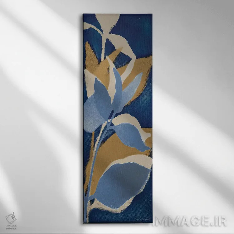 تابلو دکوراتیو "سر ایندیگو I" اثر لینی لورث - نمای روبهرو روی دیوار