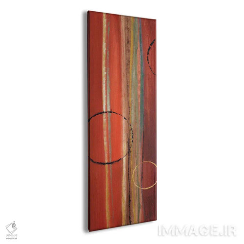 تابلو دکوراتیو "ماه های در مدار II" اثر لینی لورث - نمای پرسپکتیو محصول