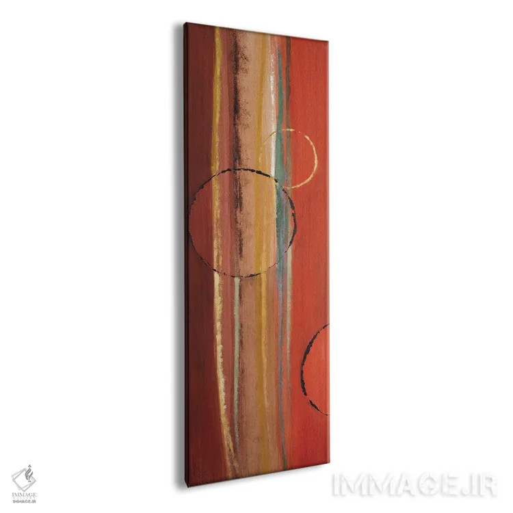 تابلو دکوراتیو "ماه های در مدار I" اثر لینی لورث - نمای پرسپکتیو محصول