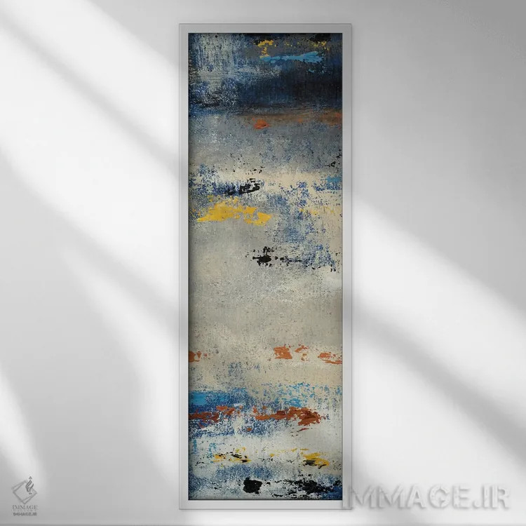 تابلو دکوراتیو "غیرمنتظره شفاف I" اثر لینی لورث - نمای قابدار سفید