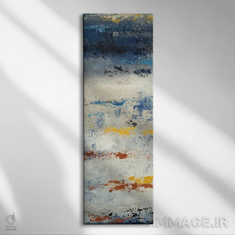 تابلو دکوراتیو "غیرمنتظره شفاف II" اثر لینی لورث - نمای روبهرو روی دیوار