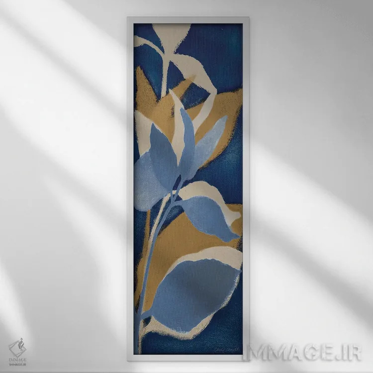 تابلو دکوراتیو "سر ایندیگو I" اثر لینی لورث - نمای قابدار سفید