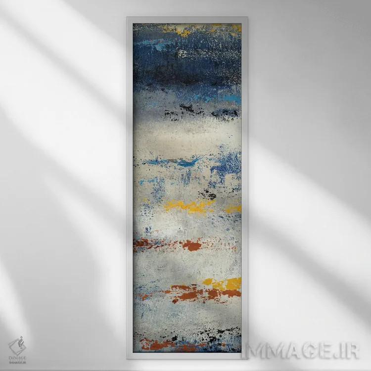 تابلو دکوراتیو "غیرمنتظره شفاف II" اثر لینی لورث - نمای قابدار سفید