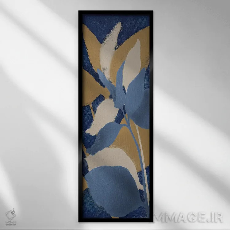 تابلو دکوراتیو "سر ایندیگو II" اثر لینی لورث - نمای قابدار مشکی