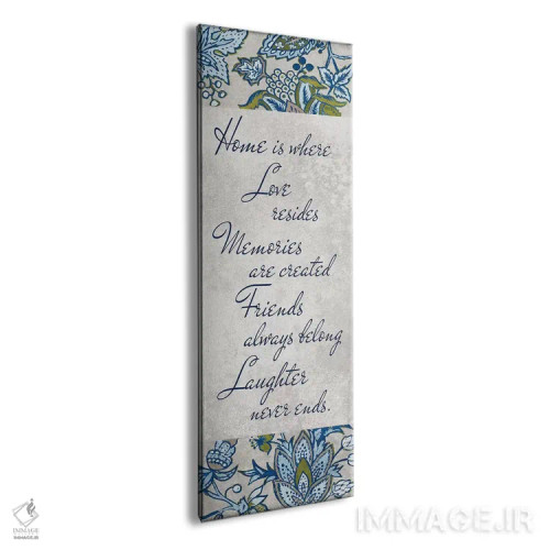 تابلو دکوراتیو "الهام بخش گل های اروپایی I" اثر لینی لورث - نمای پرسپکتیو محصول