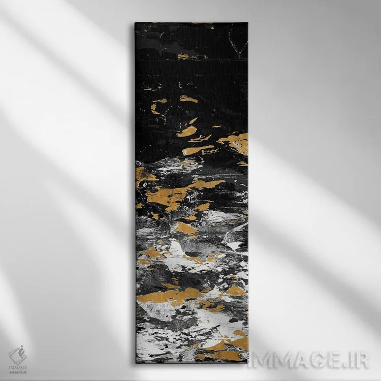 تابلو دکوراتیو "در انتظار شب" اثر لینی لورث - نمای روبهرو روی دیوار