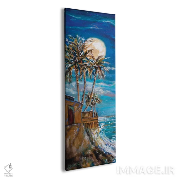 تابلو دکوراتیو "نوک جنوبی" اثر لیندا اولسن - نمای پرسپکتیو محصول