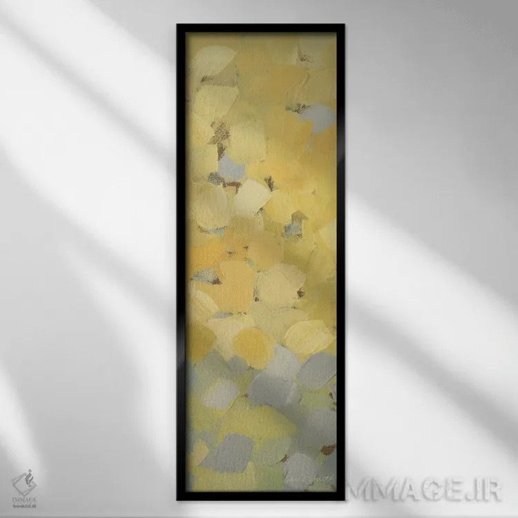 تابلو دکوراتیو "تکه هایی از زندگی II" اثر لینی لورث - نمای قابدار مشکی