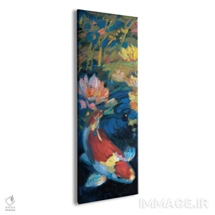 تابلو دکوراتیو "آرامش آسیایی I" اثر لیف استلوند - نمای پرسپکتیو محصول