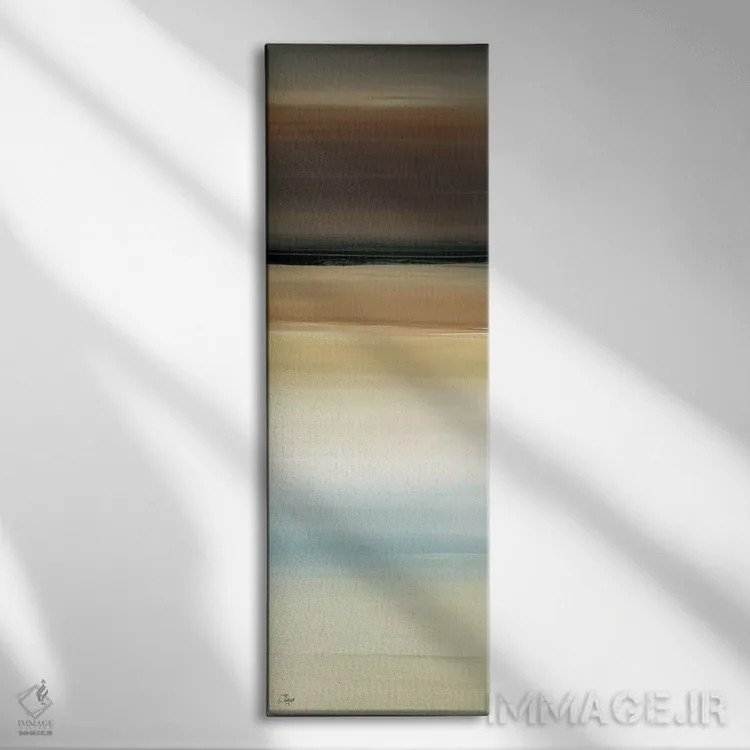 تابلو دکوراتیو افکار آرامش بخش دو اثر لیزا ریجرز - نمای روبهرو روی دیوار