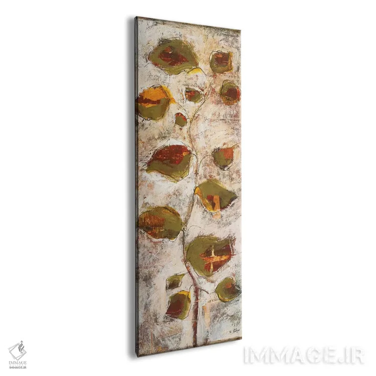 تابلو انتزاعی منظره انتزاعی دو اثر لیزا ریجرز - نمای پرسپکتیو محصول
