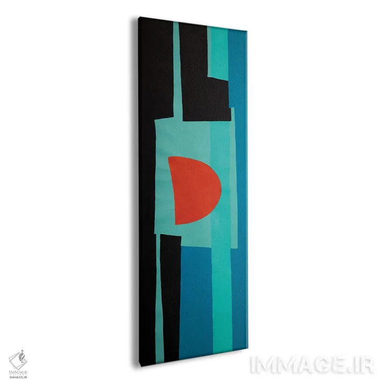 تابلو دکوراتیو دو نفره یک اثر لورا ولشانس - نمای پرسپکتیو محصول