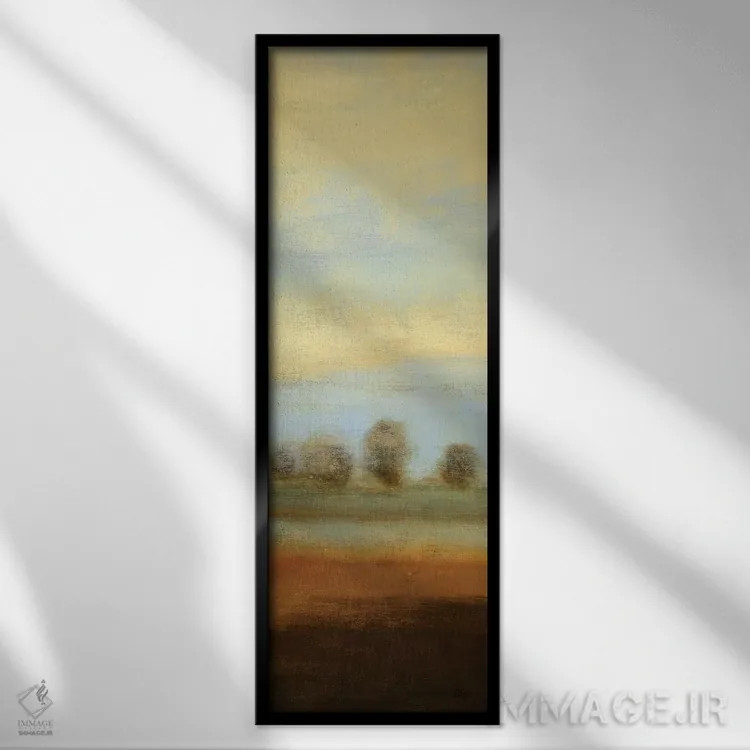 تابلو دکوراتیو صحنه معاصر دو اثر لیزا ریجرز - نمای قابدار مشکی