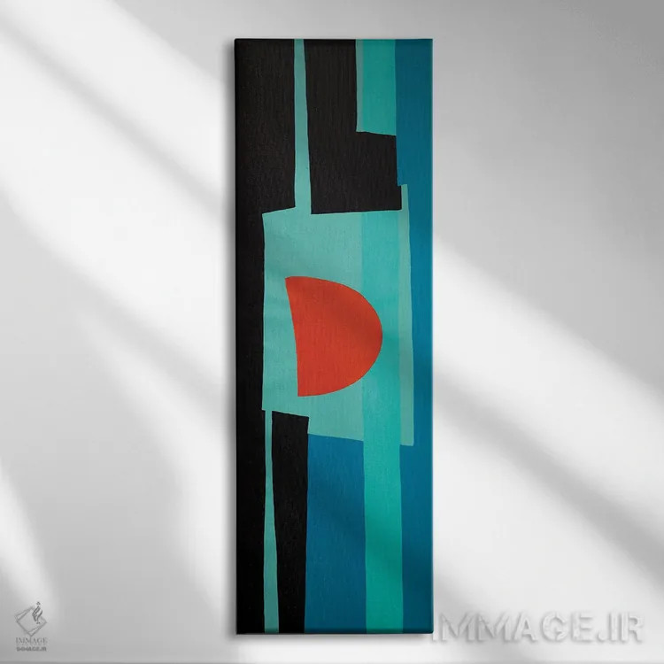 تابلو دکوراتیو دو نفره یک اثر لورا ولشانس - نمای روبهرو روی دیوار