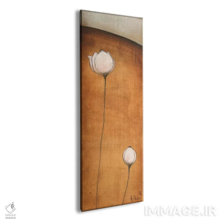 تابلو دکوراتیو ایستاده سربلند III اثر اچ. آلوس - نمای پرسپکتیو محصول