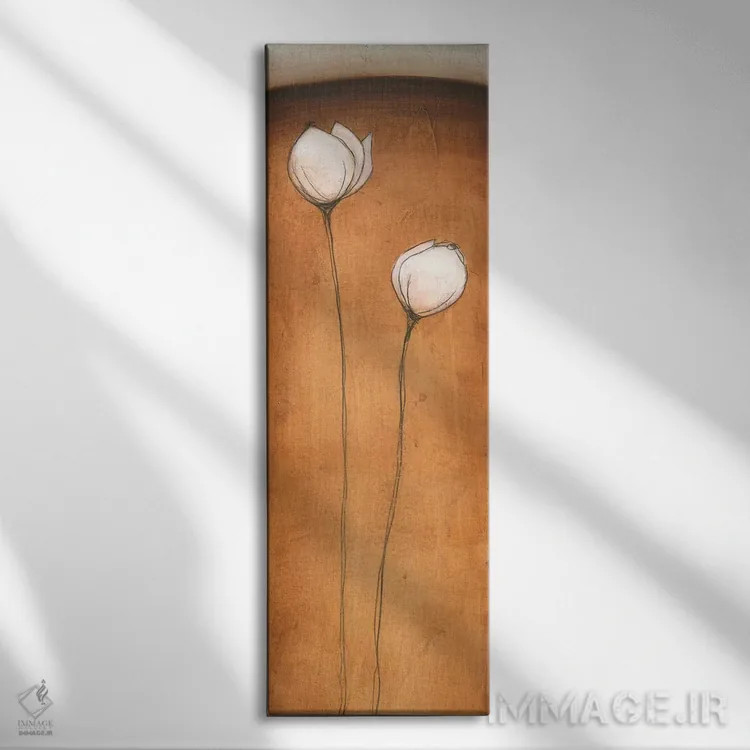 تابلو دکوراتیو ایستاده سربلند II اثر اچ. آلوس - نمای روبهرو روی دیوار