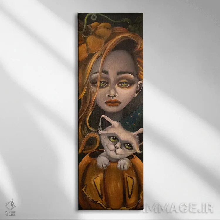 تابلو دکوراتیو خوراکی فریبنده اثر لیزی فالکون - نمای روبهرو روی دیوار