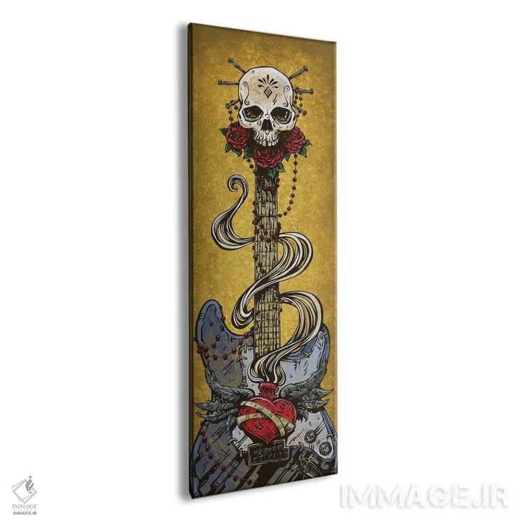 تابلو دکوراتیو روز استرات اثر دیوید لوزو - نمای پرسپکتیو محصول