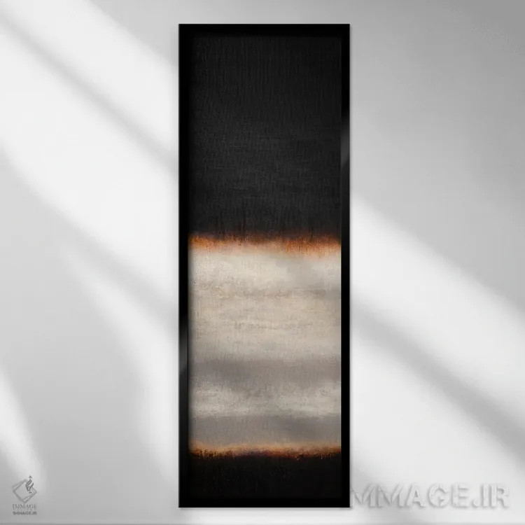 تابلو دکوراتیو روزهای ساده تر اثر لوکاش اولک - نمای قابدار مشکی