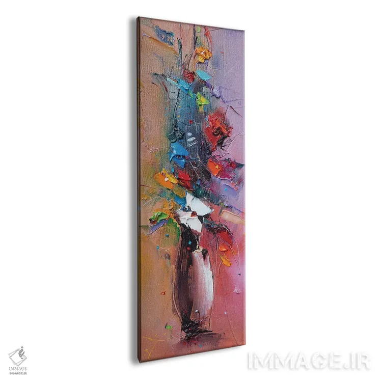 تابلو انتزاعی حال و هوا اثر استانیسلاو لازاروف - نمای پرسپکتیو محصول