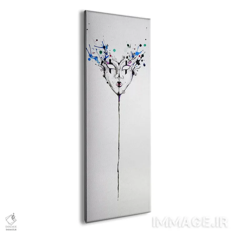 تابلو دکوراتیو مینروا اثر مارک آلانته - نمای پرسپکتیو محصول