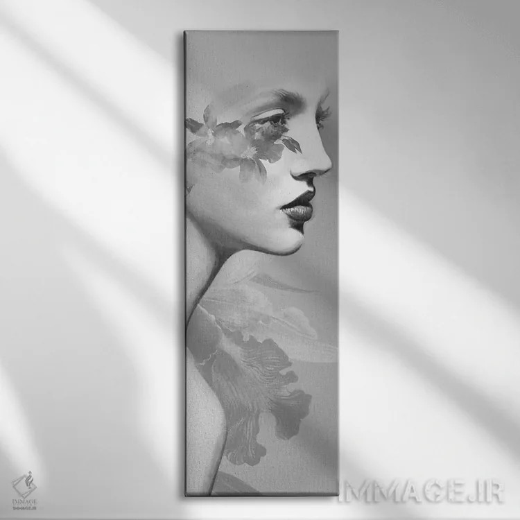 تابلو مدرن کلاژ III اثر مارسیا آلک - نمای روبهرو روی دیوار